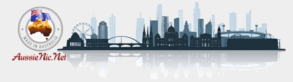 Made in Australia - Melbourne Intern. Airport Australia Logo